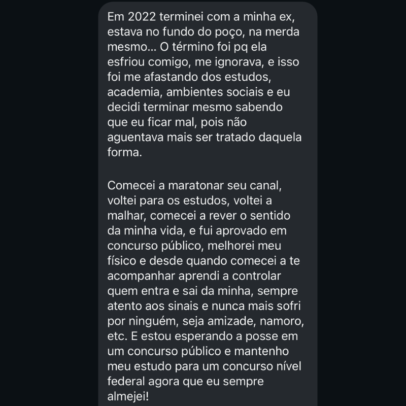 Depoimento de aluno SAGAZ 1