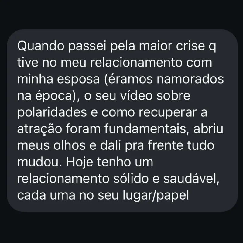 Depoimento de aluno SAGAZ 6