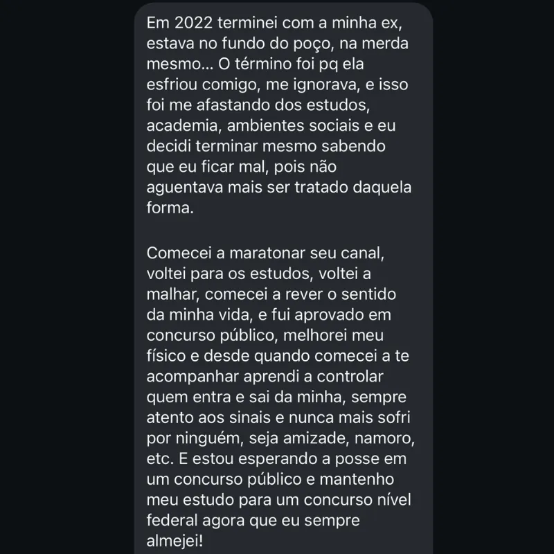 Depoimento de aluno SAGAZ 1